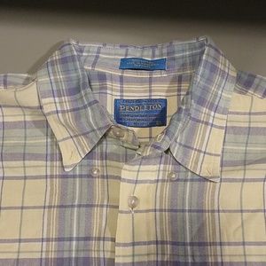 Pendleton size M short sleeve 100% cotton